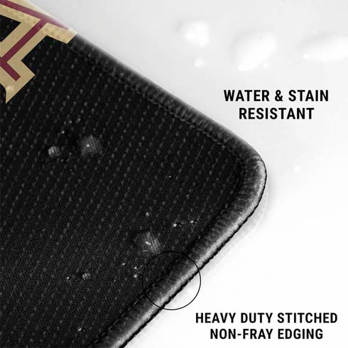 Florida State University Black Jersey Gaming Mouse Pad